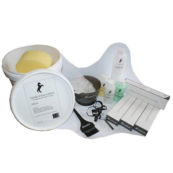 Horse Show Colour Large Liver Chestnut 8 Tubes + Kit