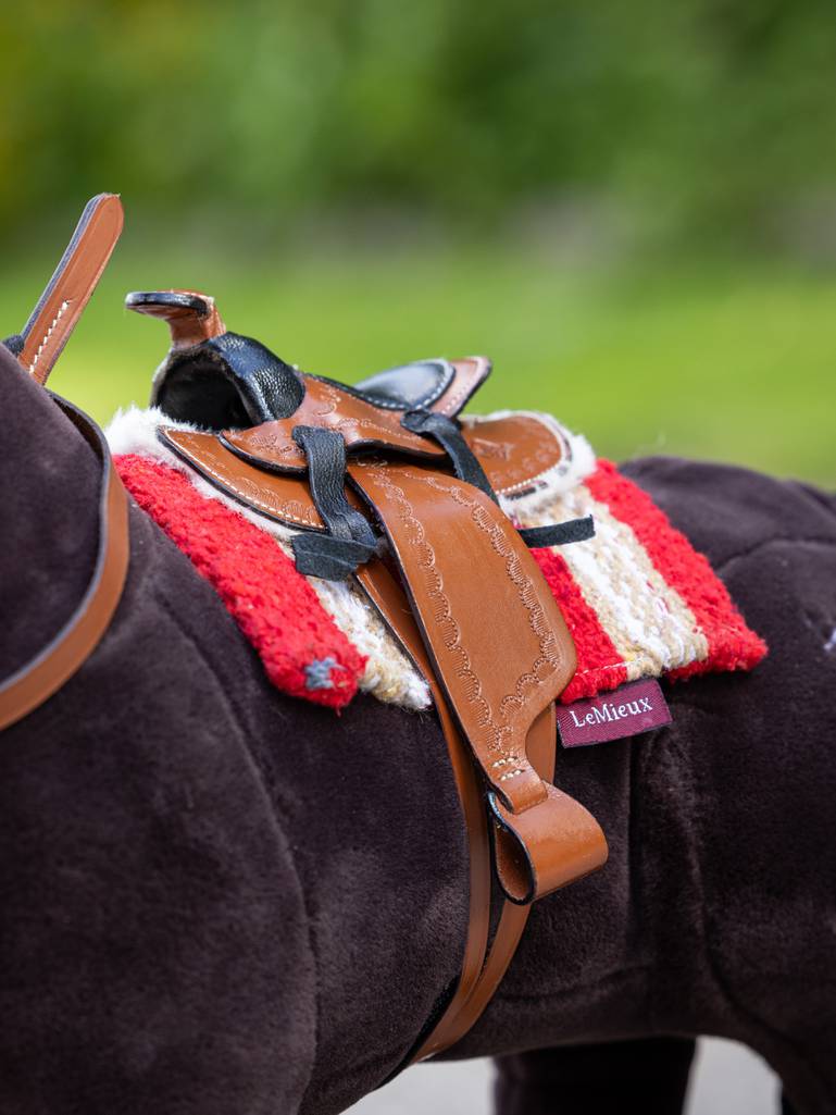 LeMieux Toy Pony Western Pad Chilli One Size