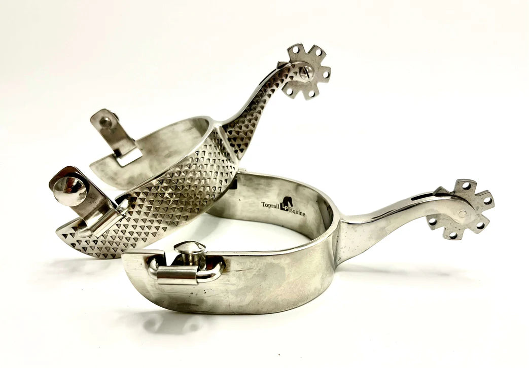 Kalgoorlie Silver City Handmade Rasp Spur