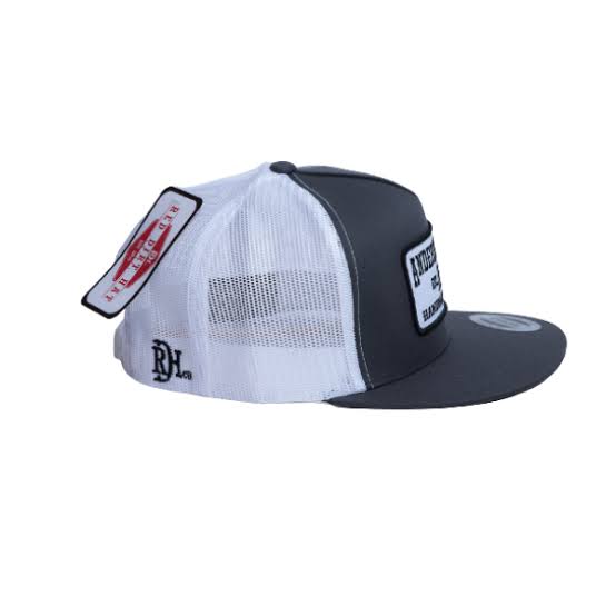 Anderson Bean - Charcoal White | Country Clothing - Caps | Saddleworld Ipswich