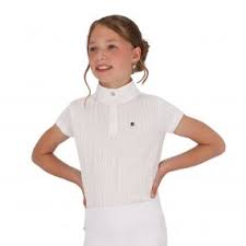 QHP Compeittion Shirt Kynlee Junior White