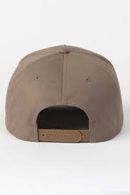 Cinch Tan Flexfit Logo Snapback Hat