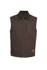 Hard Slog Mens Canvas Vest