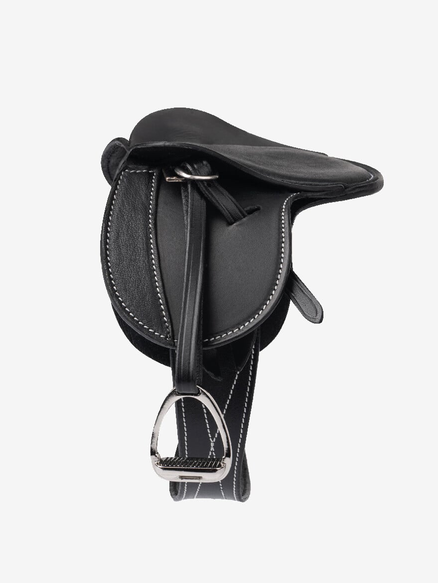 LeMieuxToyPonySaddleBlack | Giftware - Toys | Saddleworld Ipswich