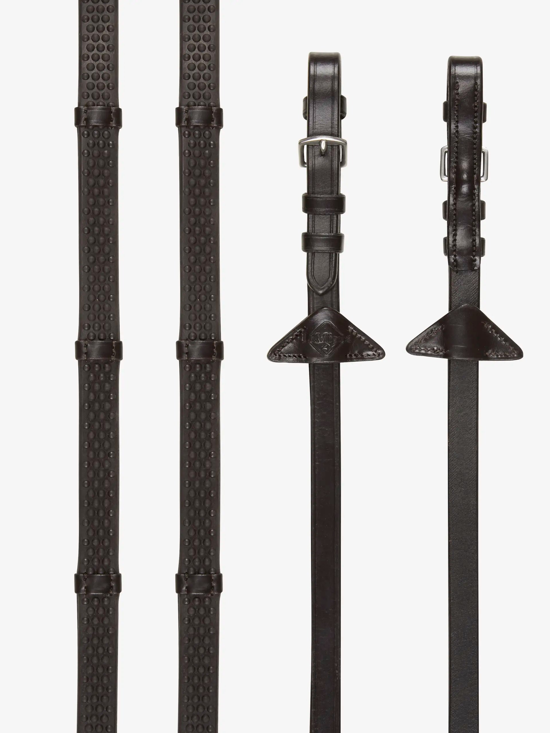 LeMieux Soft Rubber Reins with Stoppers | Horse Supplies - Reins | Saddleworld Ipswich