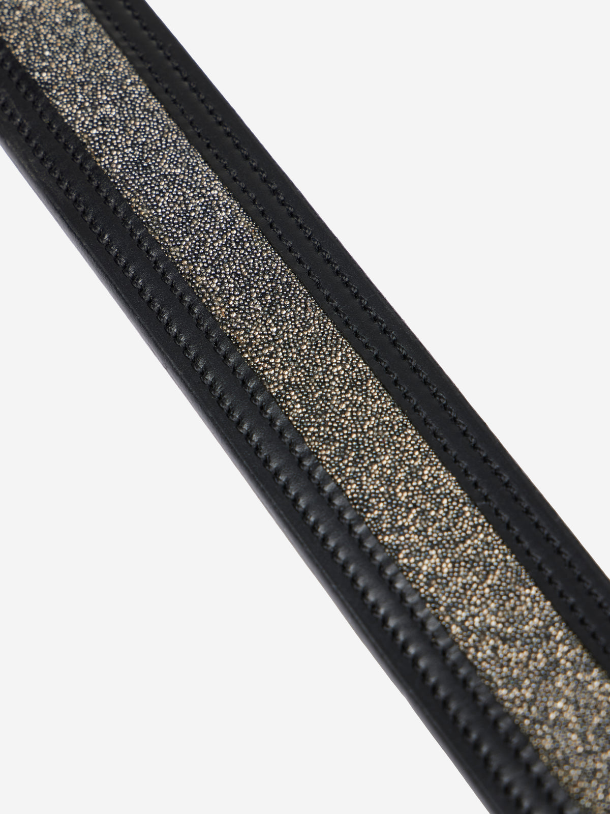 LeMieuxCrystalInsertBeltBlack | Country Clothing - Belts | Saddleworld Ipswich