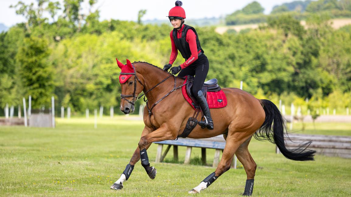 LeMieux Loire Close Contact Square Chilli