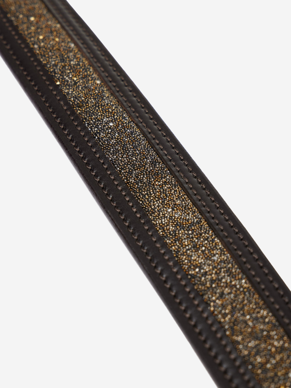 LeMieuxCrystalInsertBeltBrown | Country Clothing - Belts | Saddleworld Ipswich