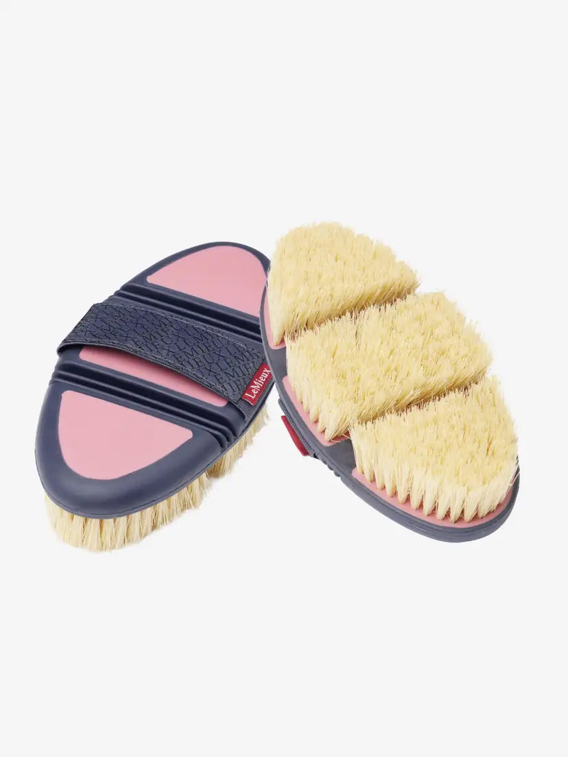 LeMieux Flexi Scrubbing Brush Peony