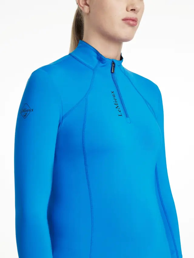 LeMieux Classique Base Layer Benetton Blue | Saddleworld Ipswich | Rider Wear | Shirts