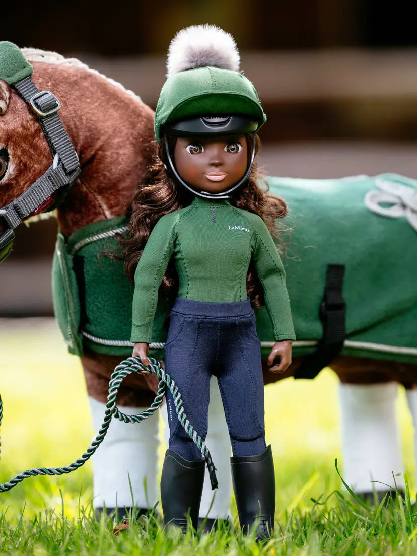 LeMieux Toy Rider Outfit Hunter Green One Size | Giftware - Toy | Saddleworld Ipswich