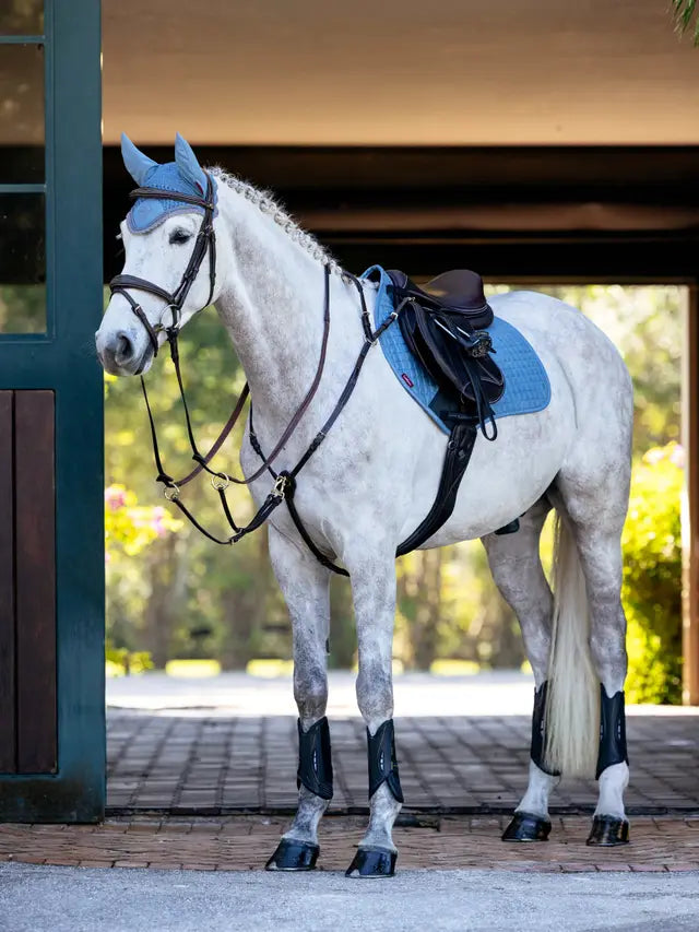 LeMieux Suede Close Contact Square | Saddleworld Ipswich | Horse Supplies | Saddle Cloths and Ear Bonnets 