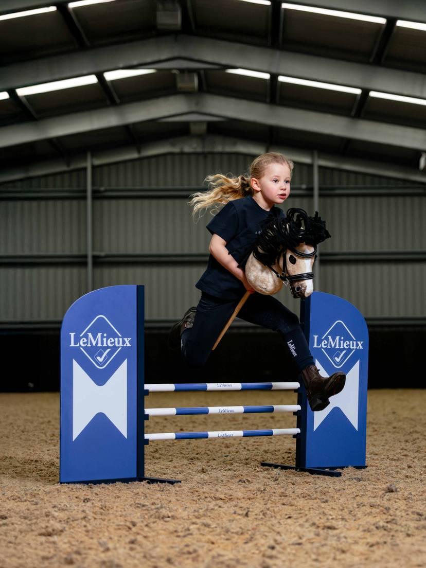 LeMieux Hobby Horse Jump Benetton Blue One Size | Giftware - Toys | Saddleworld Ipswich