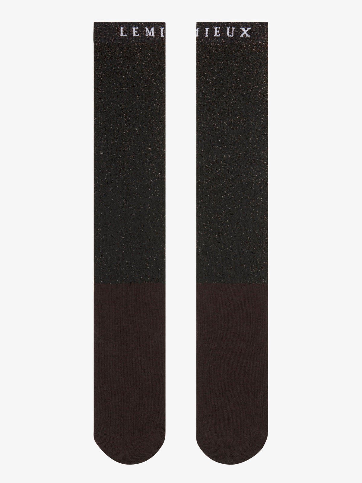 LeMieuxBrillianceCompetitionSocksEspresso | Boots - Socks | Saddleworld Ipswich