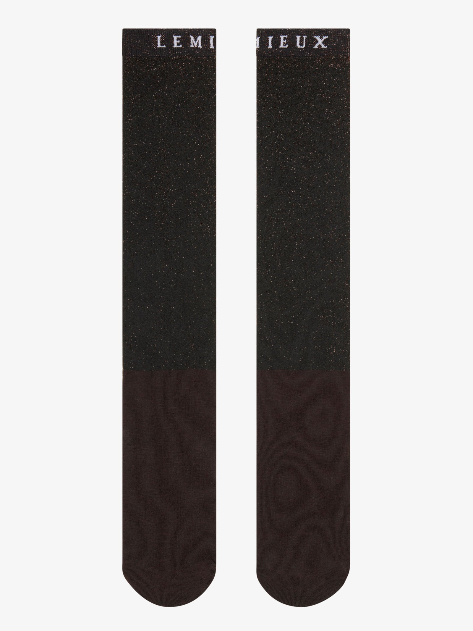 LeMieuxBrillianceCompetitionSocksEspresso | Boots - Socks | Saddleworld Ipswich