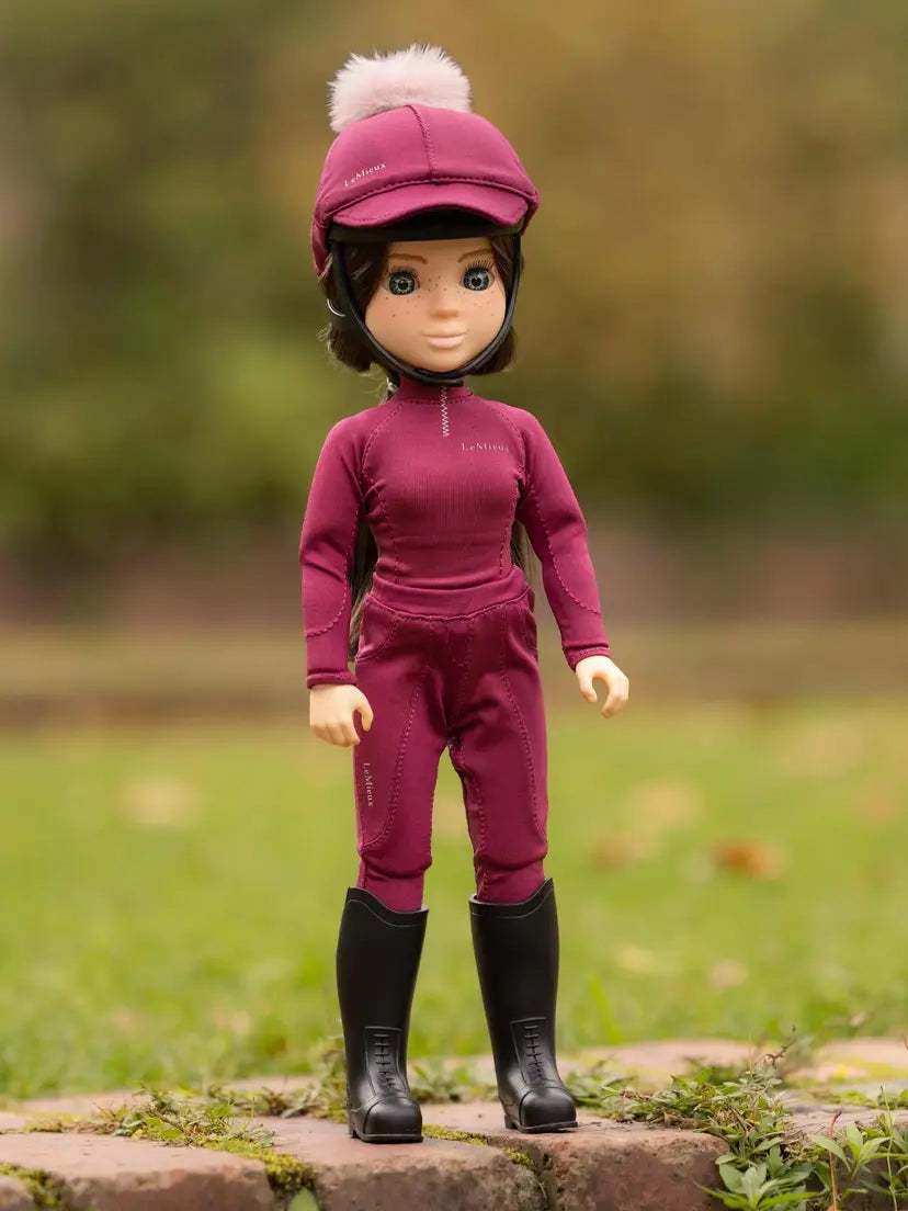 LeMieux Toy Rider Outfit Blackberry One Size | Giftware - Toy | Saddleworld Ipswich