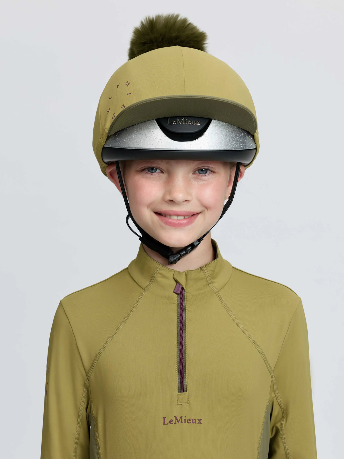 LeMieux Classique Pom Hat Silk