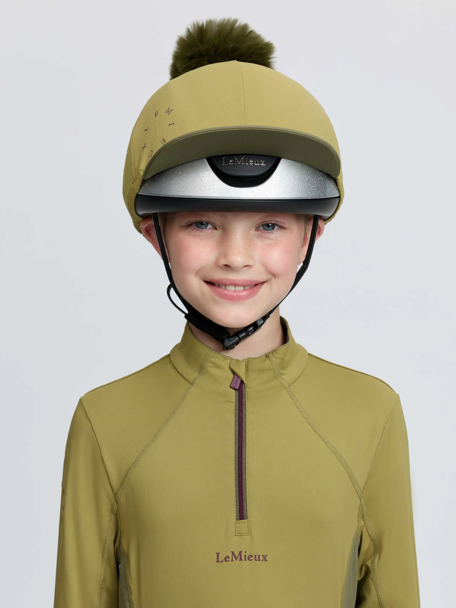 LeMieux Classique Pom Hat Silk
