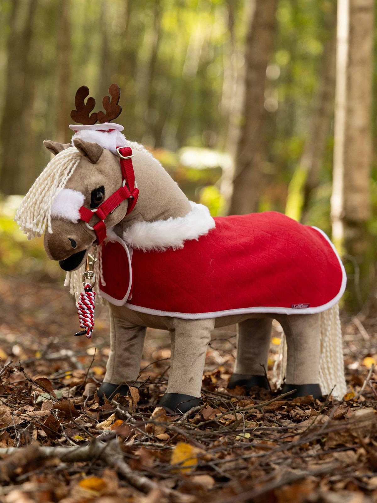 LeMieuxToyPonyChristmasRugSetRed | Giftware - Toys | Saddleworld Ipswich