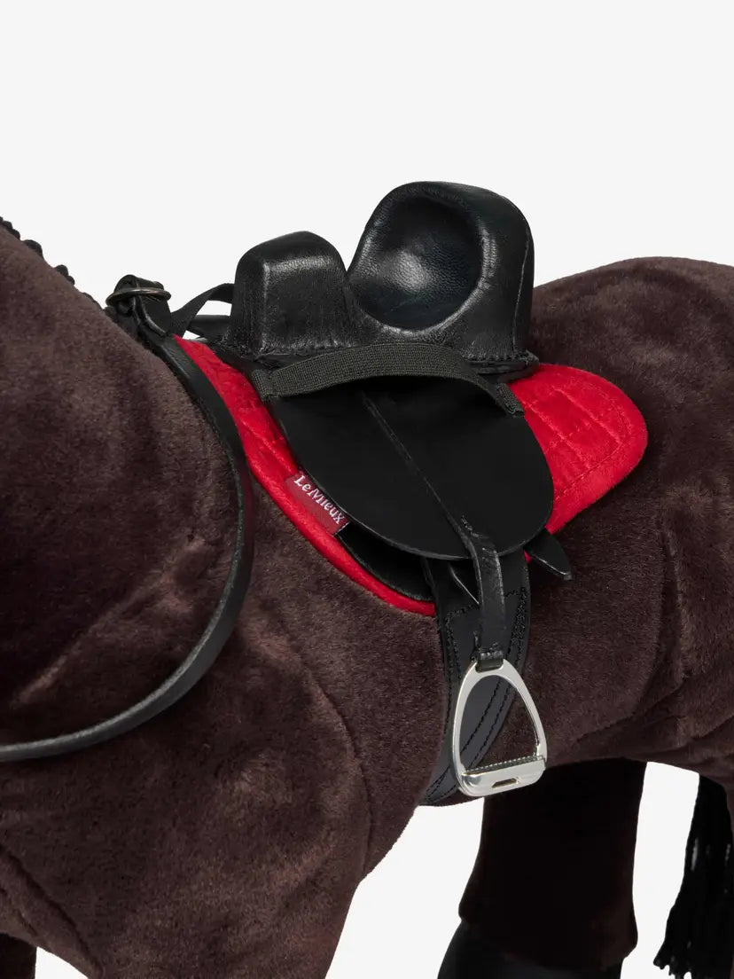 LeMieux Toy Rider Steady Saddle Black One Size
