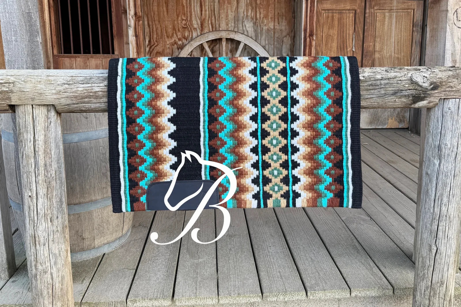 Bentley Show Pad - Kitty | Horse Supplies - Western pad | Saddleworld Ipswich