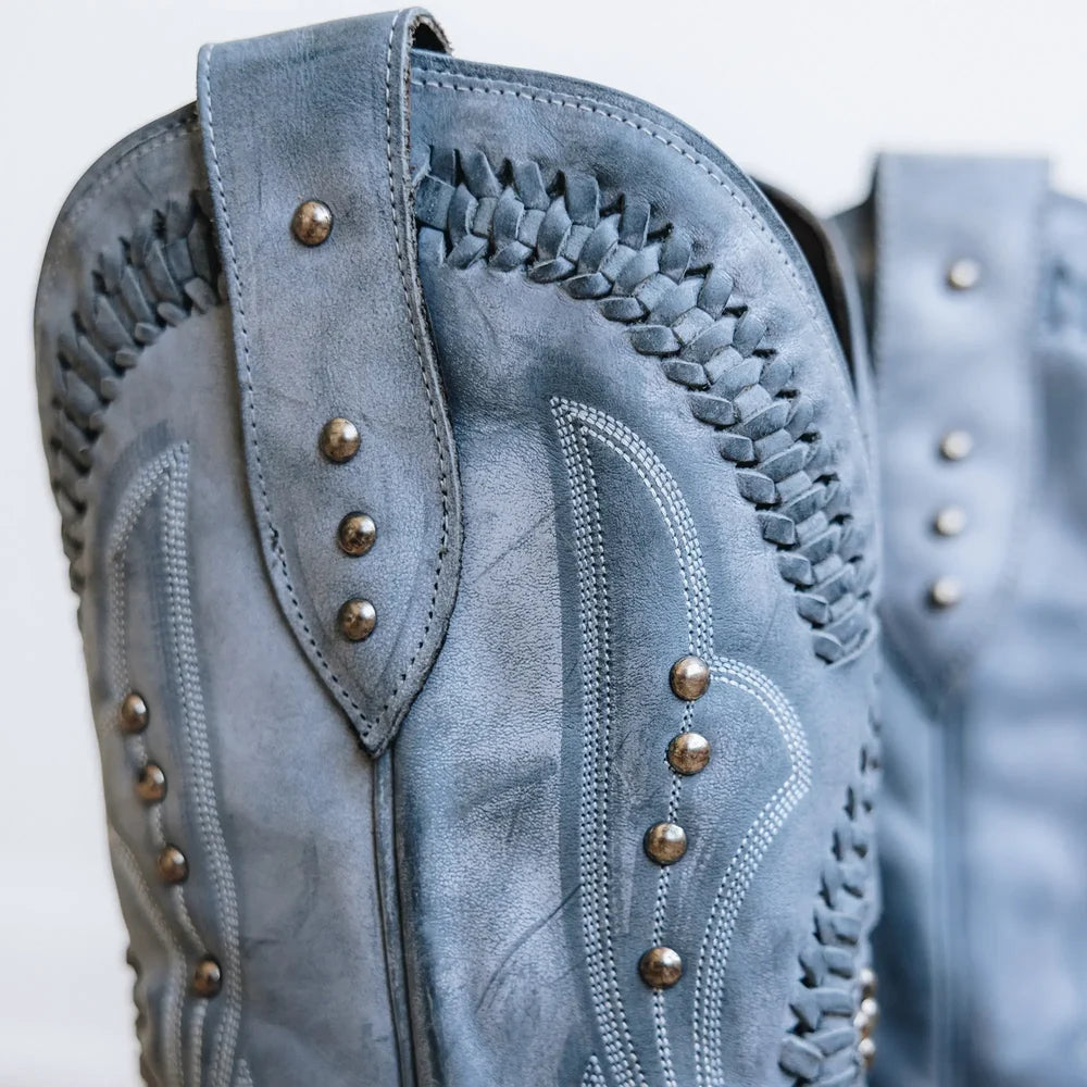 Lane Boots Cossette Boot - Washed Denim