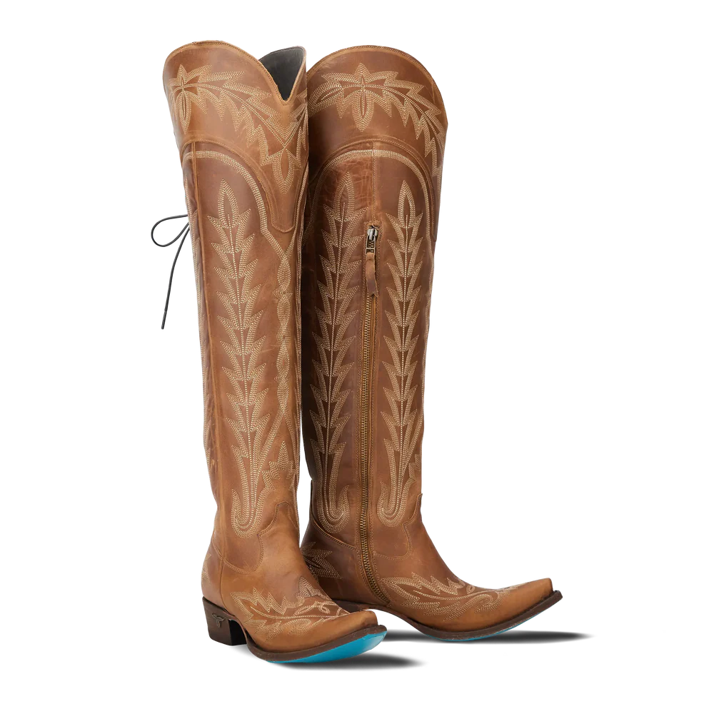 Lane Boots Lexington OTK Corset - Desert Clay
