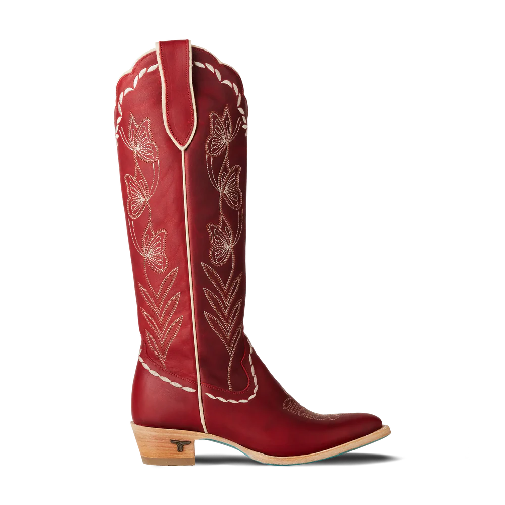 Lane Boots Sweet Memories Knee High - Smoldering Ruby