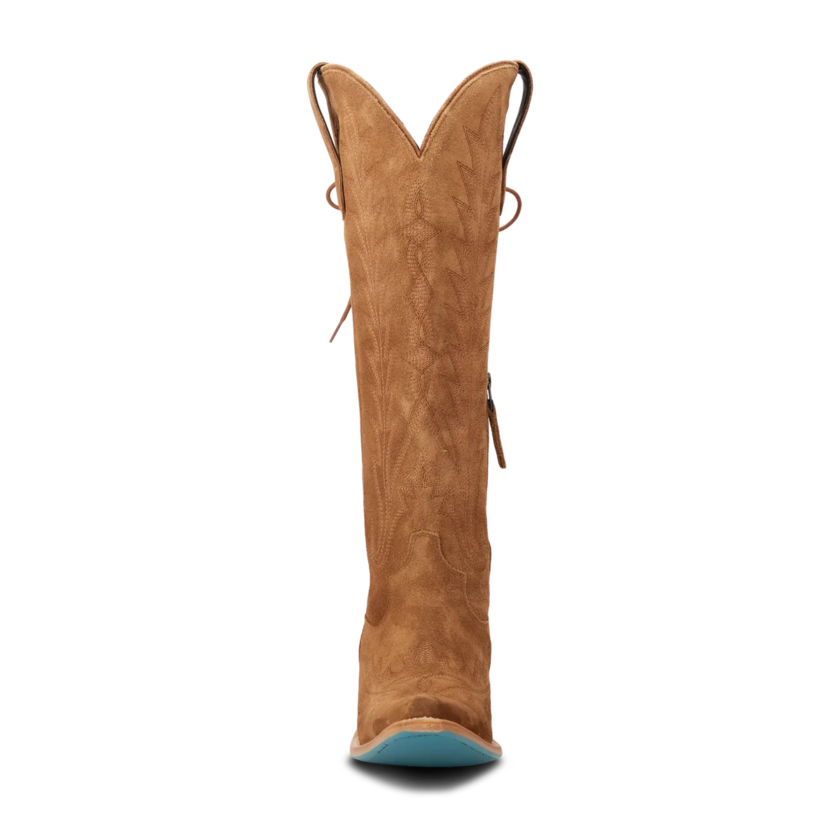 Lane Boots Lexington Knee High Corset - Toffee Suede