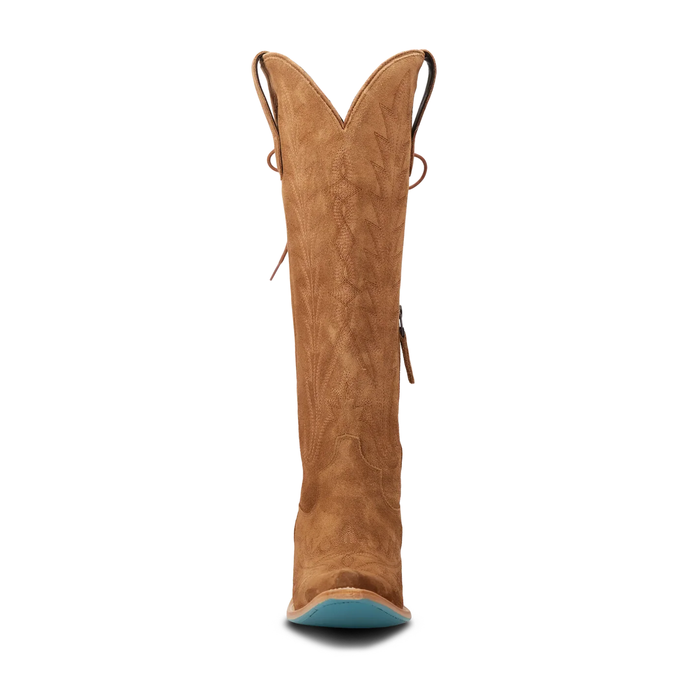 Lane Boots Lexington Knee High Corset - Toffee Suede