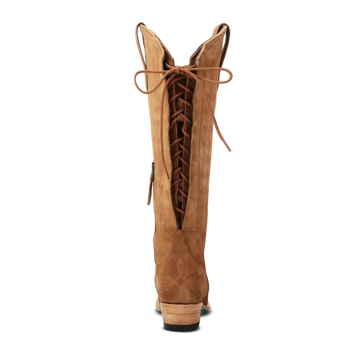 Lane Boots Lexington Knee High Corset - Toffee Suede