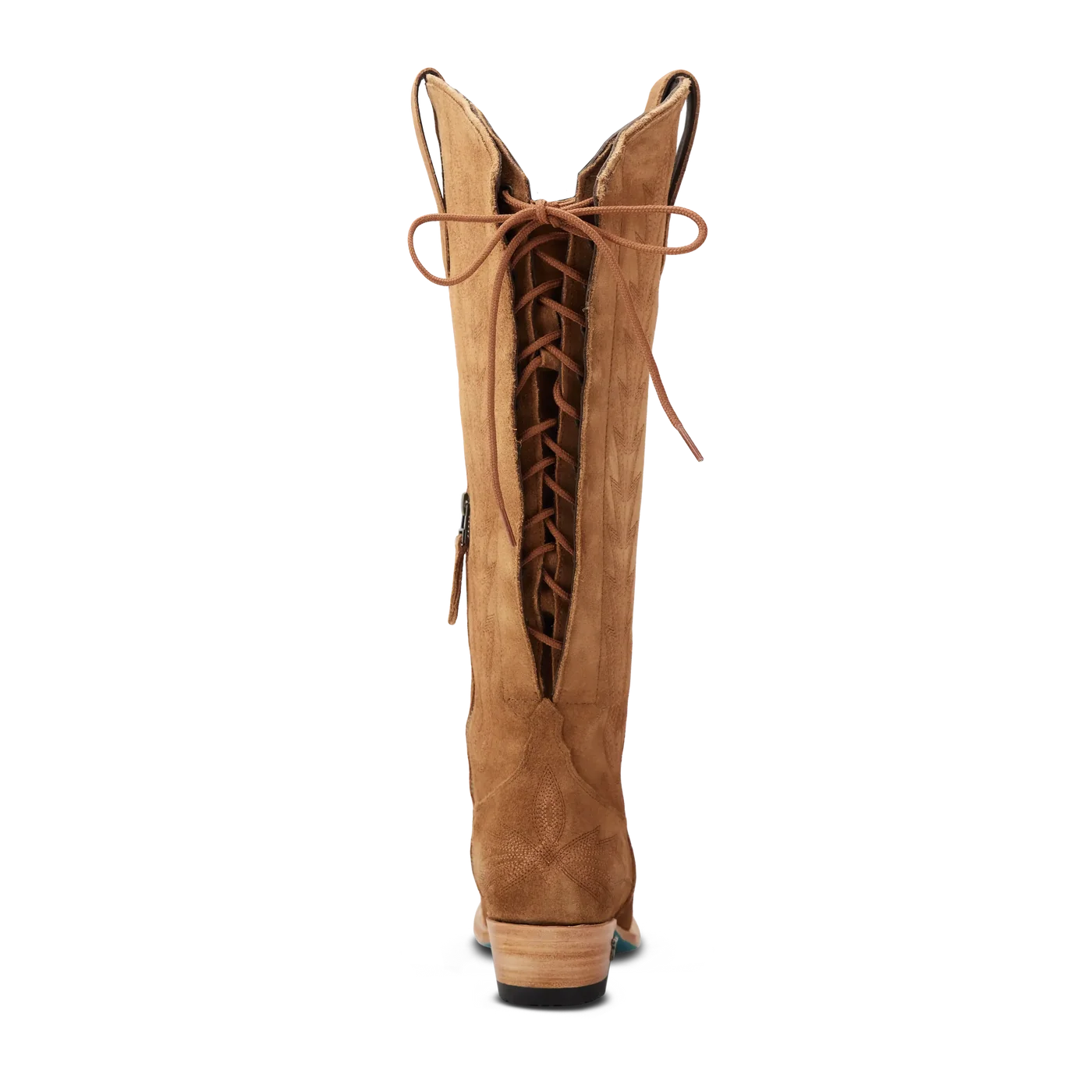 Lane Boots Lexington Knee High Corset - Toffee Suede