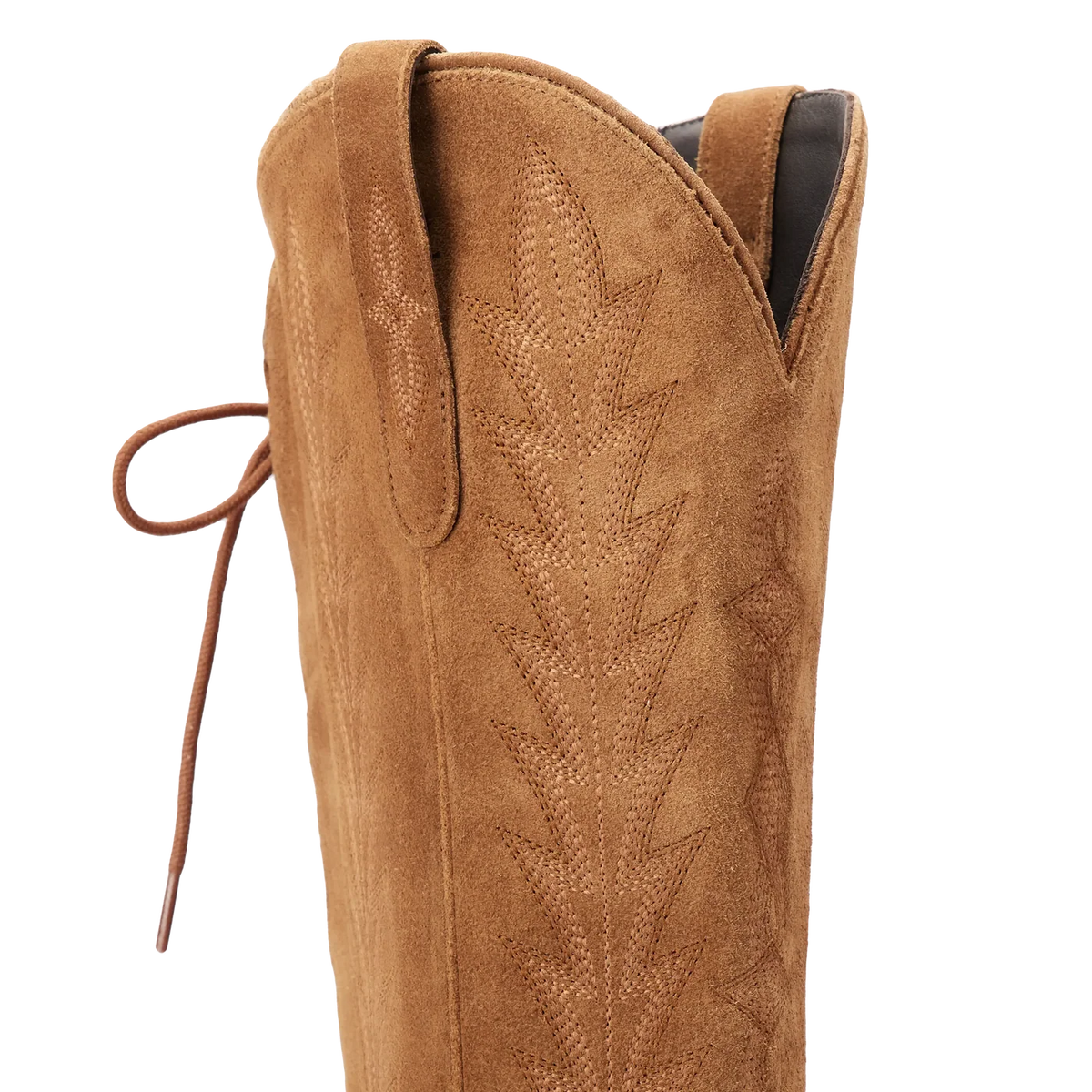 Lane Boots Lexington Knee High Corset - Toffee Suede
