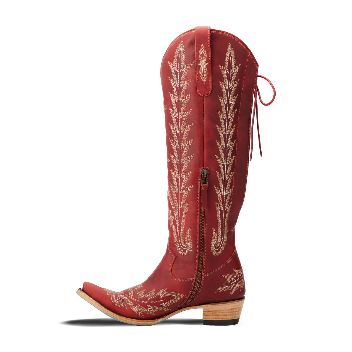 Lane Boots Lexington KH Corset - Smoldering Ruby