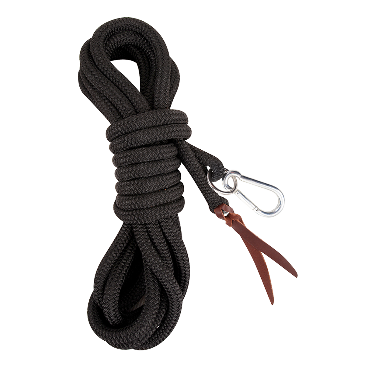 Classic Equine Premium 23ft Black Lunge Line | Horse SUpplies - Lunge | Saddleworld Ipswich