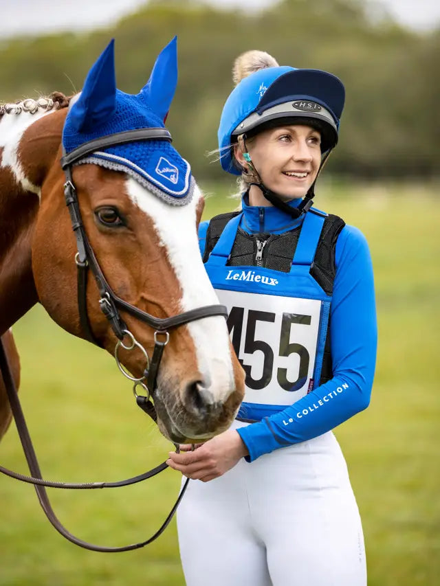 LeMieux Eventing Bib Benetton Blue One Size
