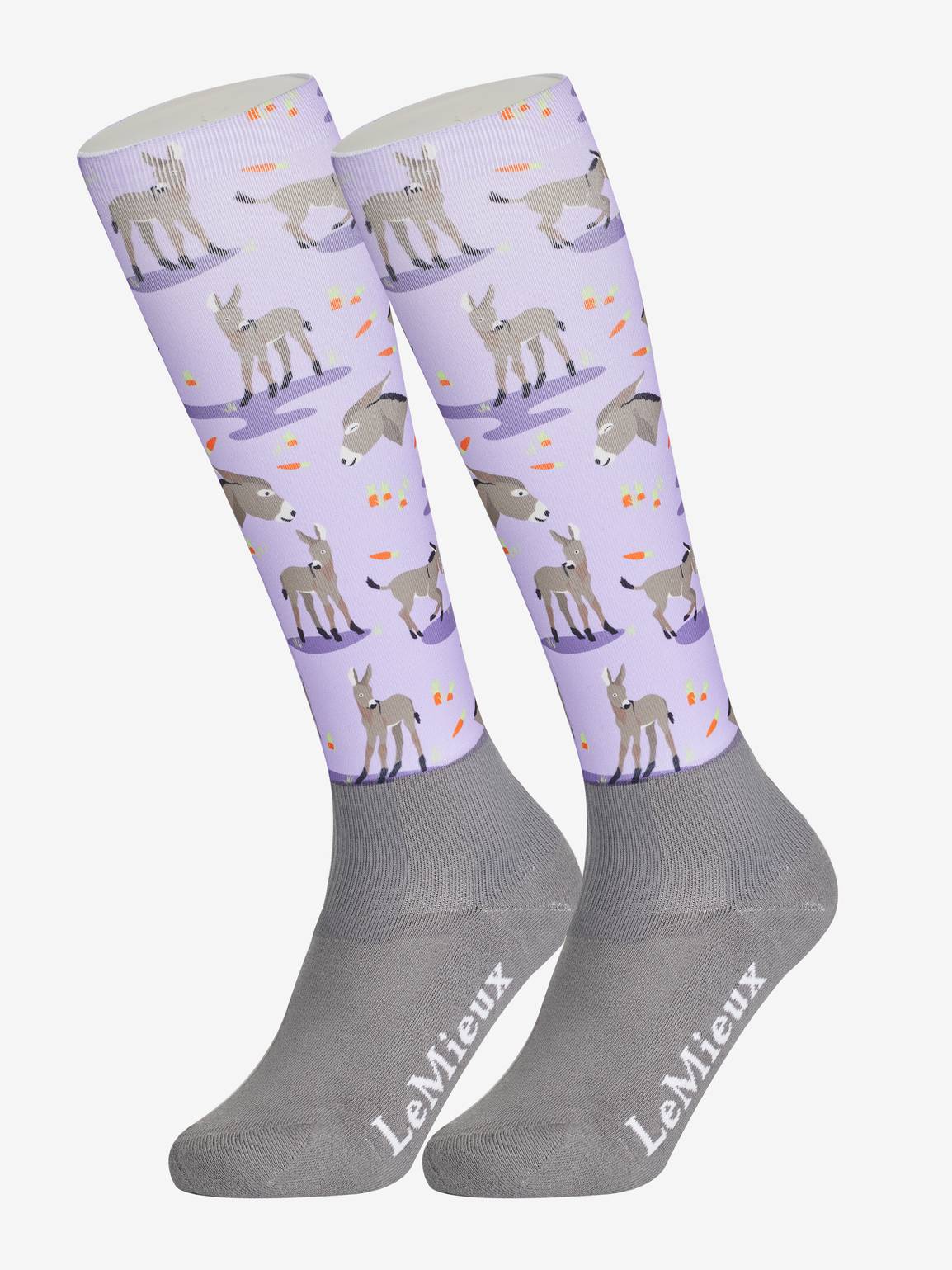 LeMieux Footsie Socks Donkeys Adult