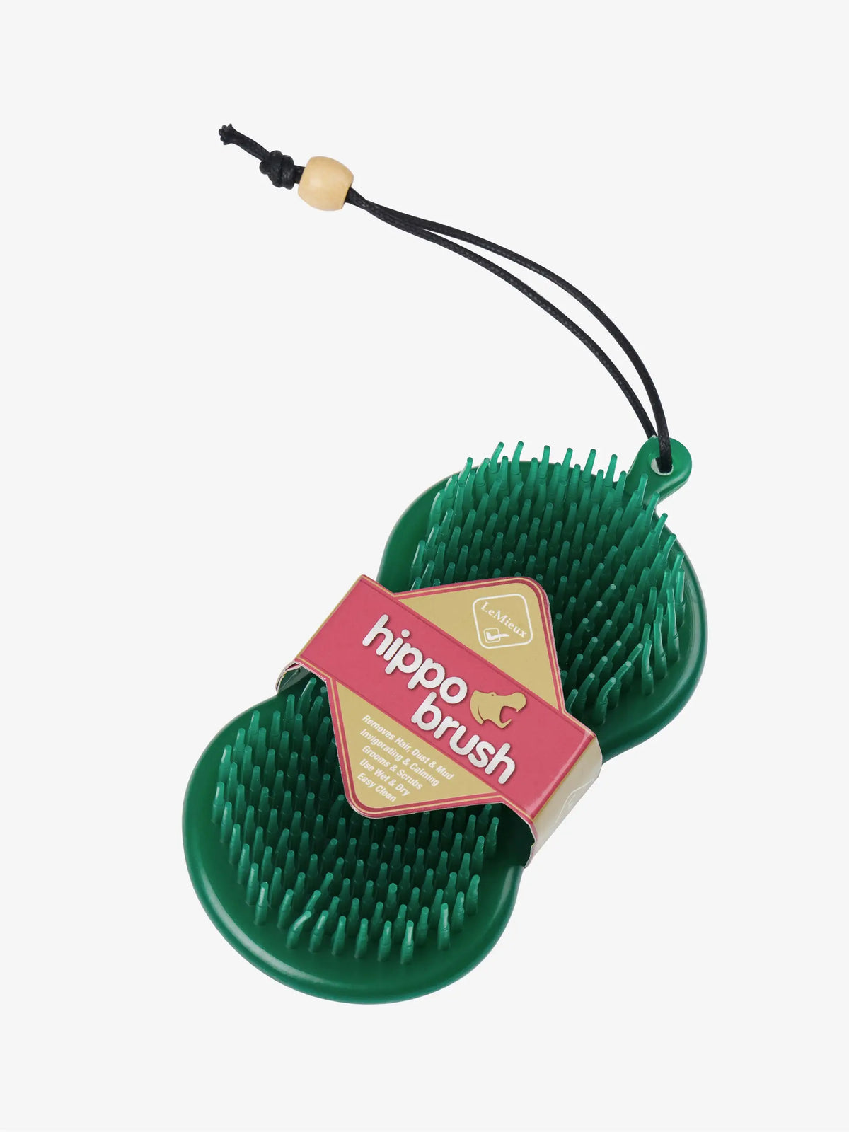 LeMieux Hippo Brush Green One Size