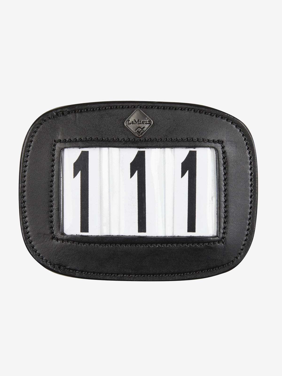 LeMieuxSaddleNumberHolderBlack | Rider Wear - Show Accessories | Saddleworld Ipswich
