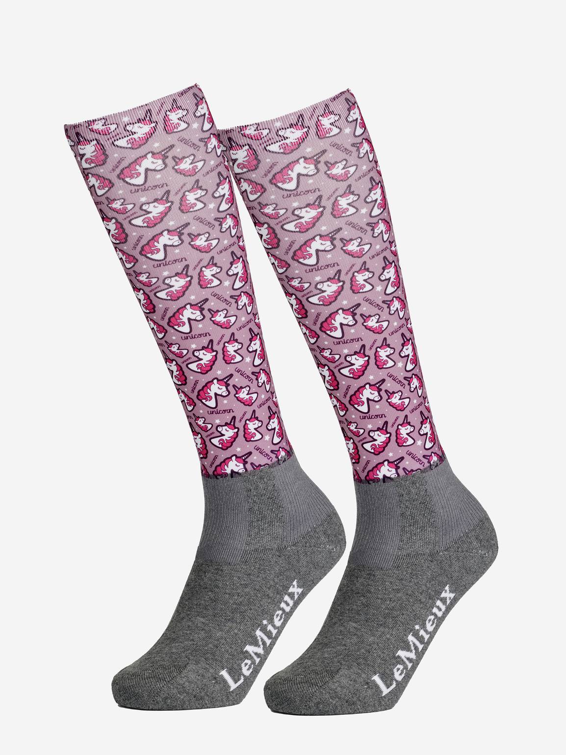 LeMieux Footsie Socks Unicorn Adult