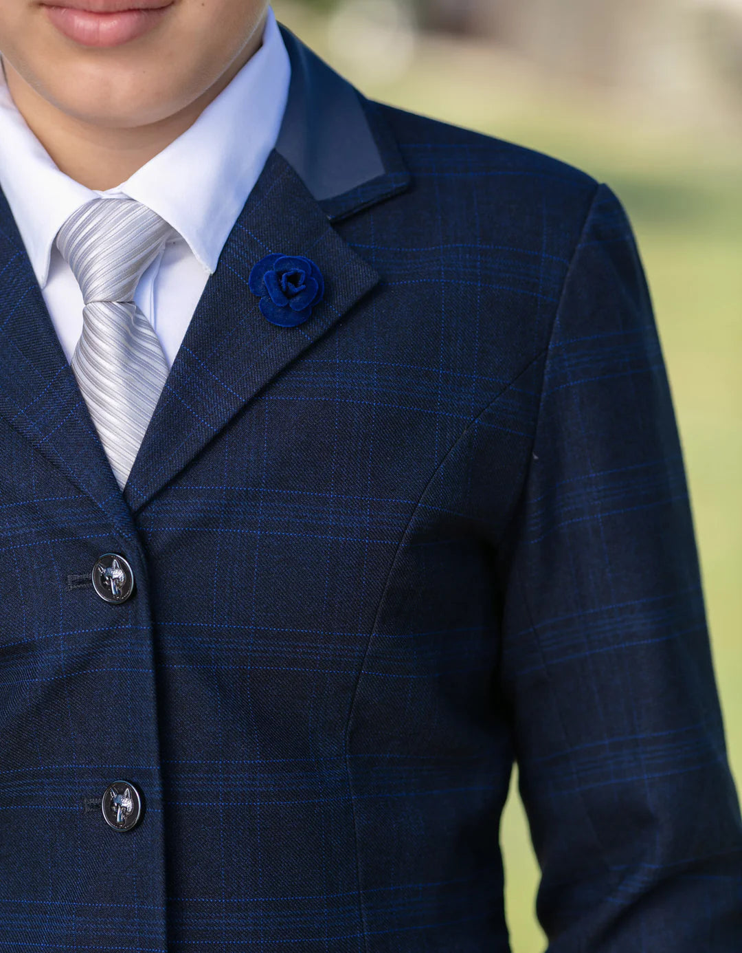 Giddy Up Girl Imogen Navy Hunter Jacket