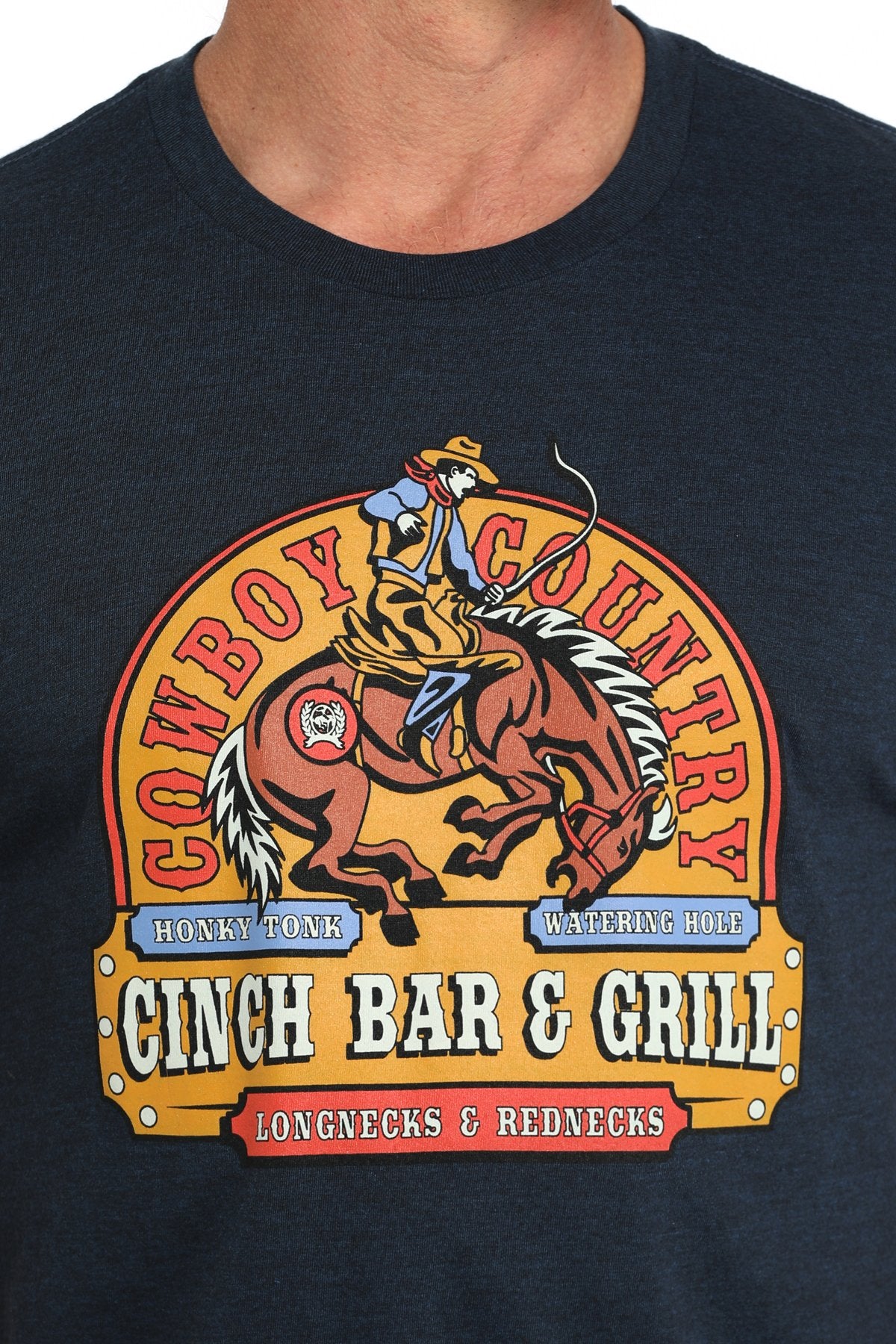 Cinch Mens Bar and Grill T Shirt