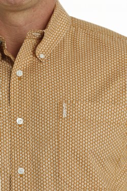 Cinch Mens Western LS Geometric Print Button Front