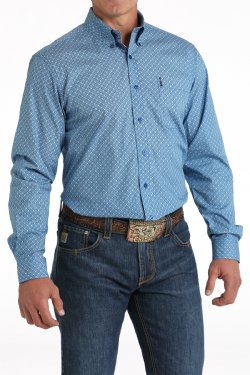 Cinch Mens Button Down Shirt - Black Friday Sale