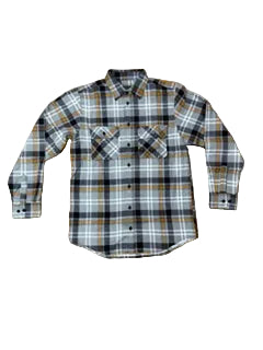 Pilbara Flannelette Shirt Childrens Open Front - Winter 26