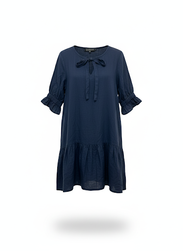 Pilbara Womens Linen 3/4 Sleeve Dress