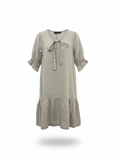 Pilbara Womens Linen 3/4 Sleeve Dress