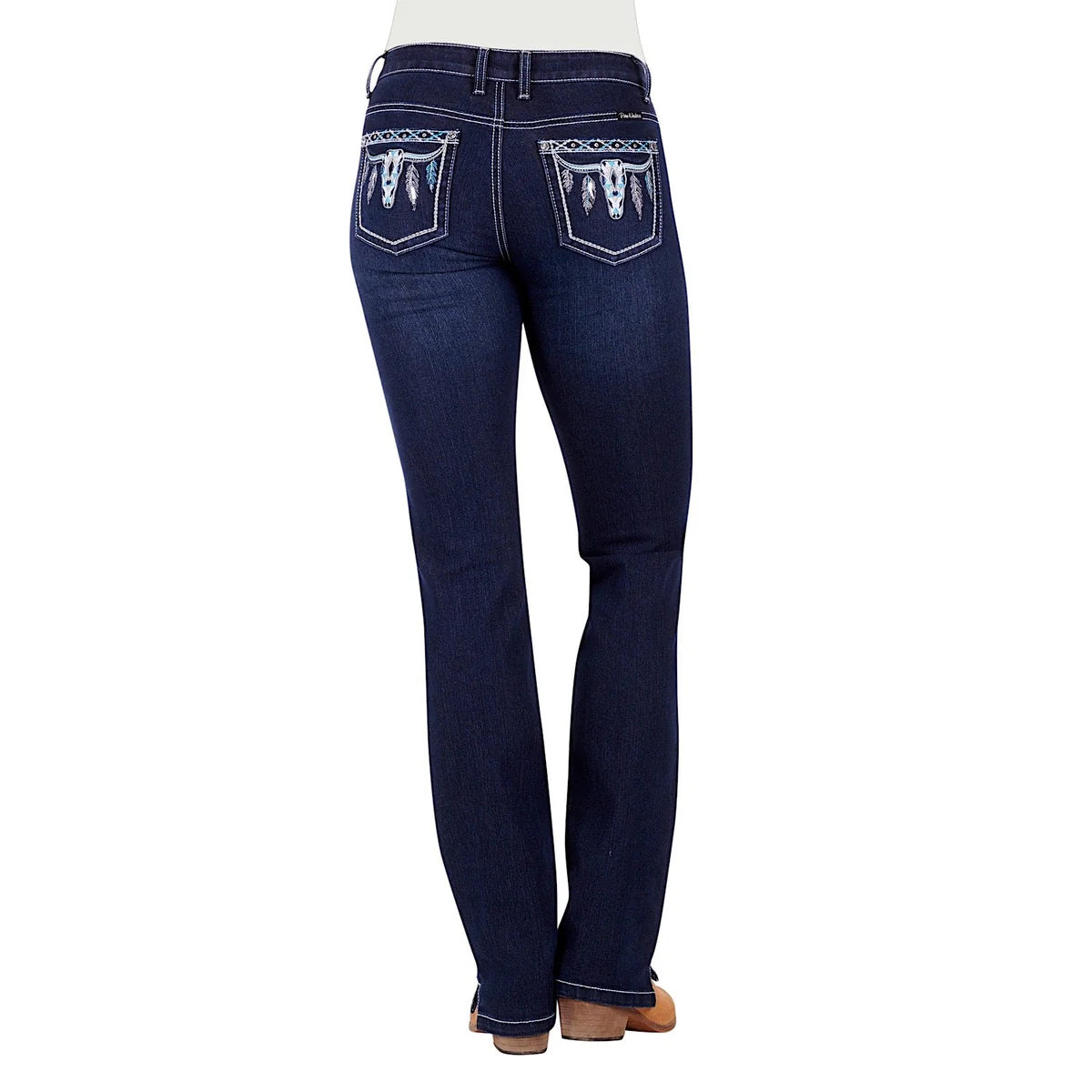 Pure Western Wmn Raina Straight Leg Jean