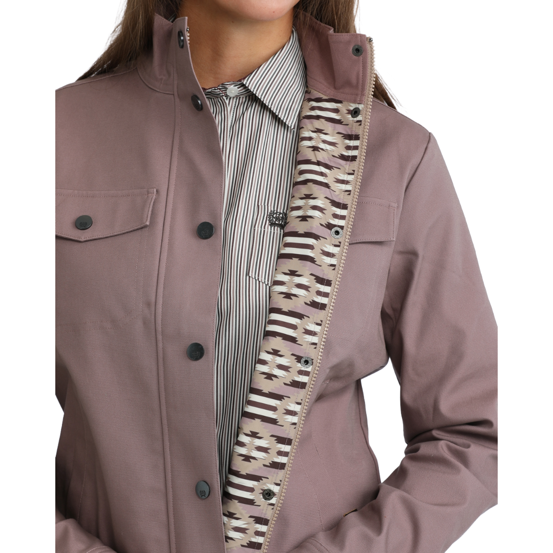 CinchWmnsChoreLilacBondedJacket | Country Clothing - Ladies Jacket | Saddleworld Ipswich