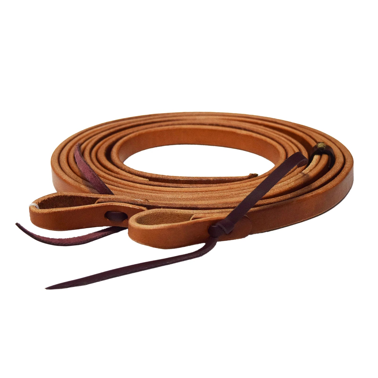 Ezy Ride Heavy Harness Leather Split Rein 12.5mm Light Oiled